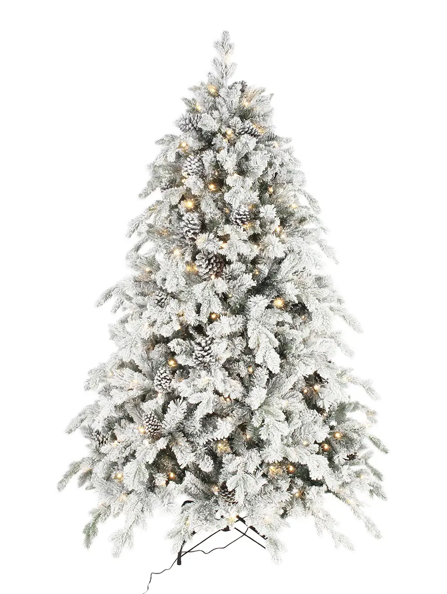 Изображение товара Ель новогодняя искусственная Beatrees 1050321Л Crystal queen заснеженная 210 см