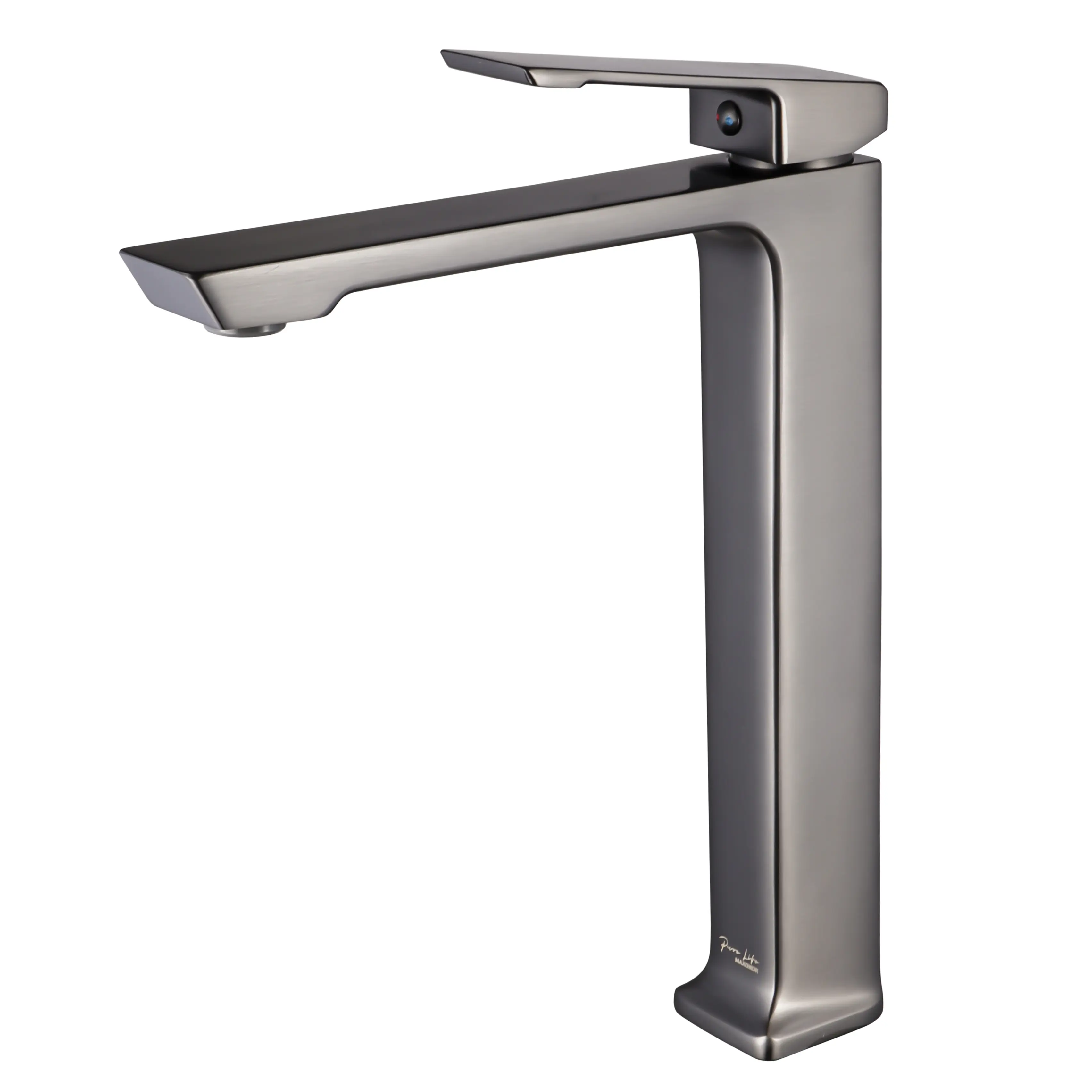 Изображение товара Смеситель для раковины Maxonor pure life Pl1190-9 однорычажный цвет графит