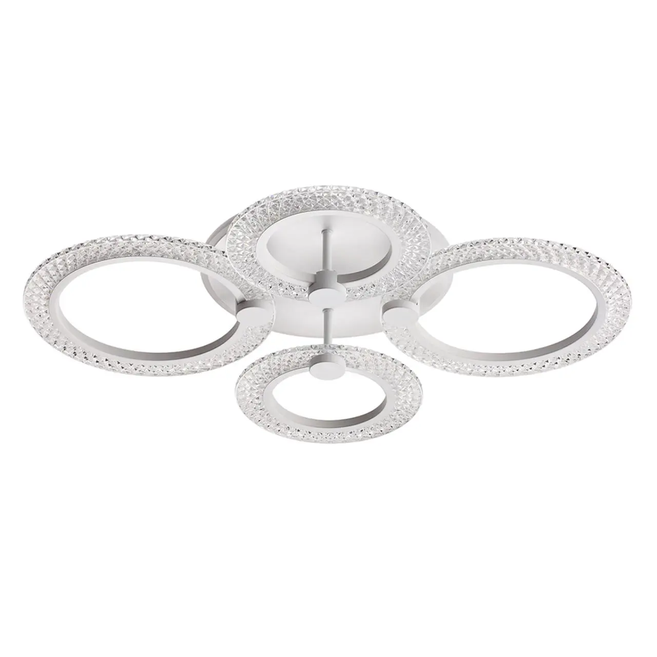 Изображение товара Люстра потолочная светодиодная Lumion Ledio 8017/60cl 12 м² нейтральный белый свет цвет белый