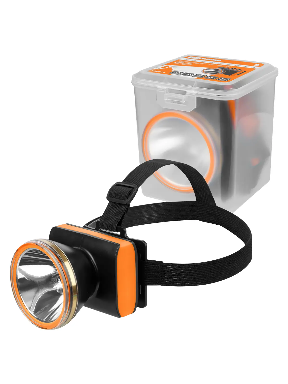 Изображение товара Фонарь налобный Tdm electric 5 Вт 300 лм Li-Ion аккумулятор Китай