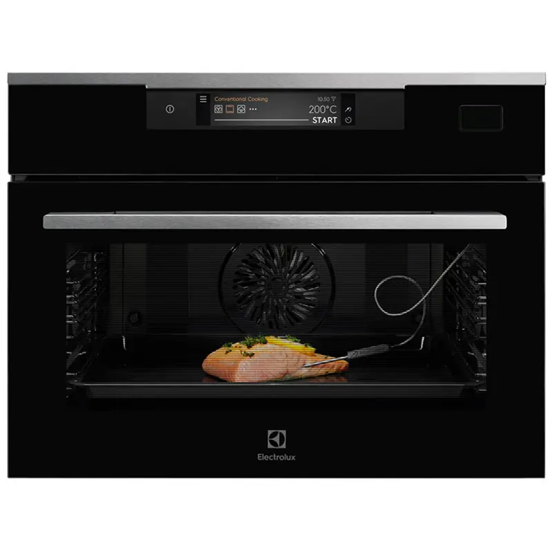 Изображение товара Встраиваемый духовой шкаф Electrolux Kvbas21Wx 59.50x45.50x56.70 см цвет черный