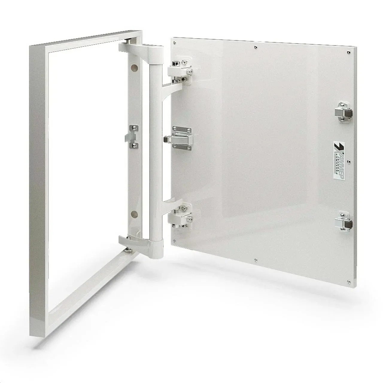 Изображение товара Люк ревизионный скрытый Хаммер Стил 30x60 см металлический для стен под плитку