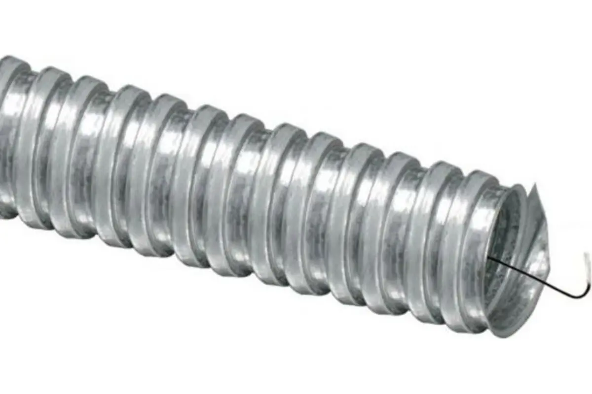 Изображение товара Металлорукав Урал пак РЗ-Ц-Х оцинкованная сталь D10 мм 50 м цвет серебристый