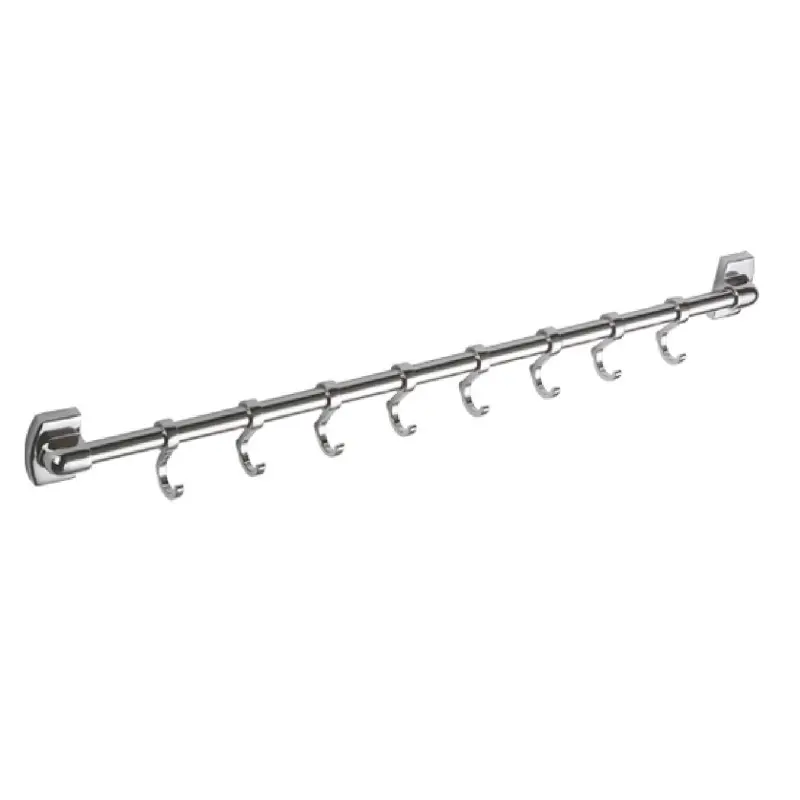 Изображение товара Крючок для ванной Haiba HB209-8 цвет хром 8шт