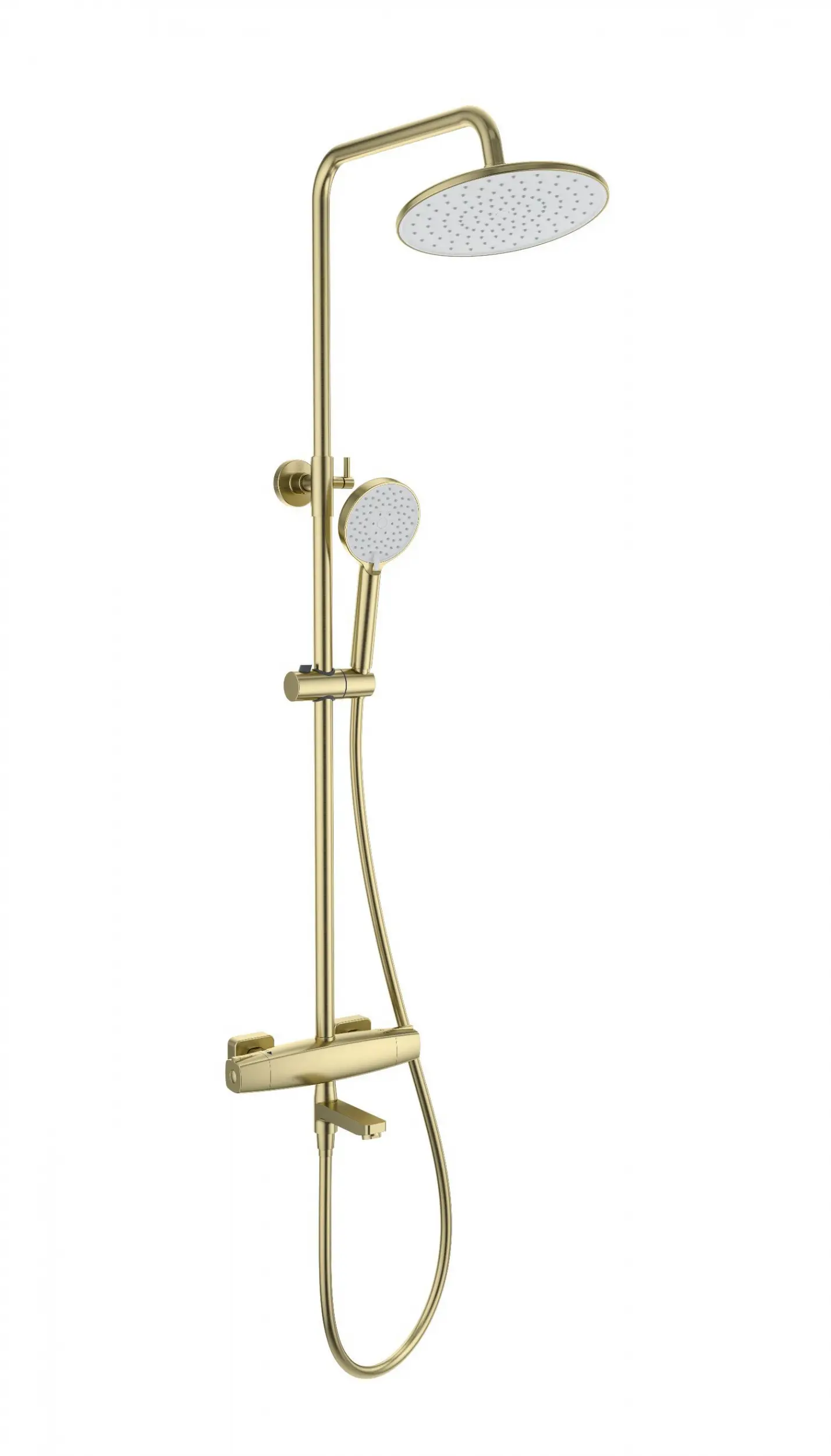Изображение товара Душевая система Wonzon & woghand WW-B3035-A3-BG 1 режимная цвет брашированное золото