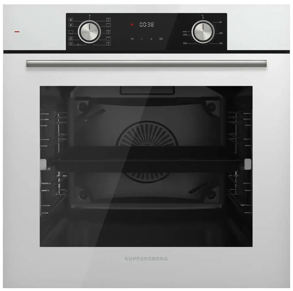 Изображение товара Встраиваемый духовой шкаф Kuppersberg Hf 610 W 59.50x59.50x56.70 см цвет белый