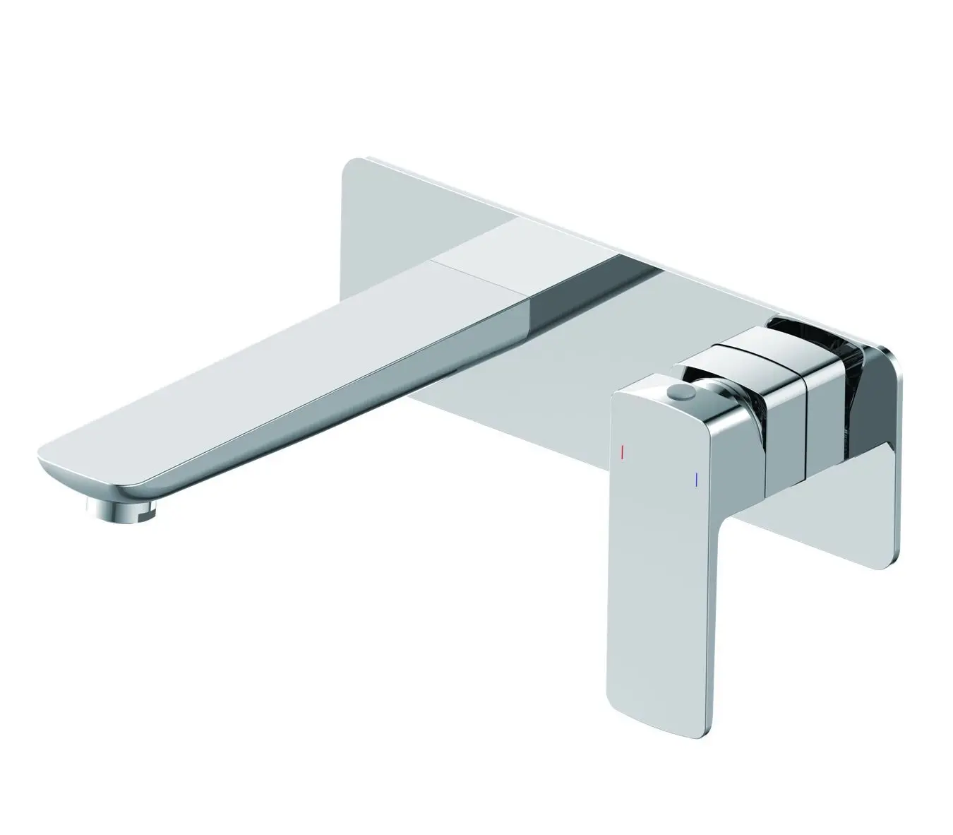 Изображение товара Смеситель для раковины встраиваемый Wonzon & Woghand Edge однорычажный цвет хром WW-88869003-CR