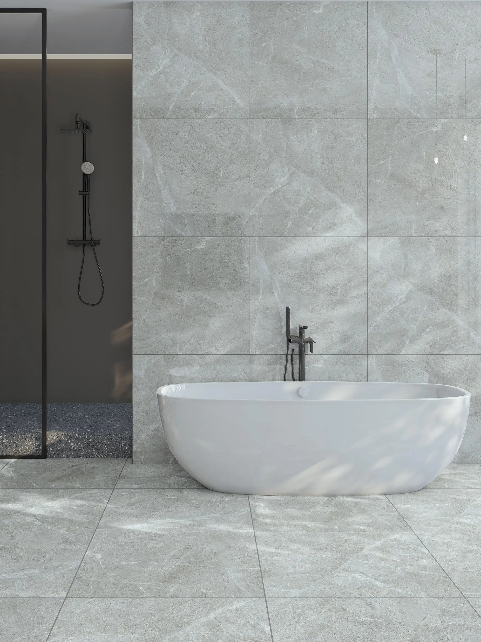 Изображение товара Керамогранит 60x60 см Eternal Baltic Grey матовый и морозостойкий