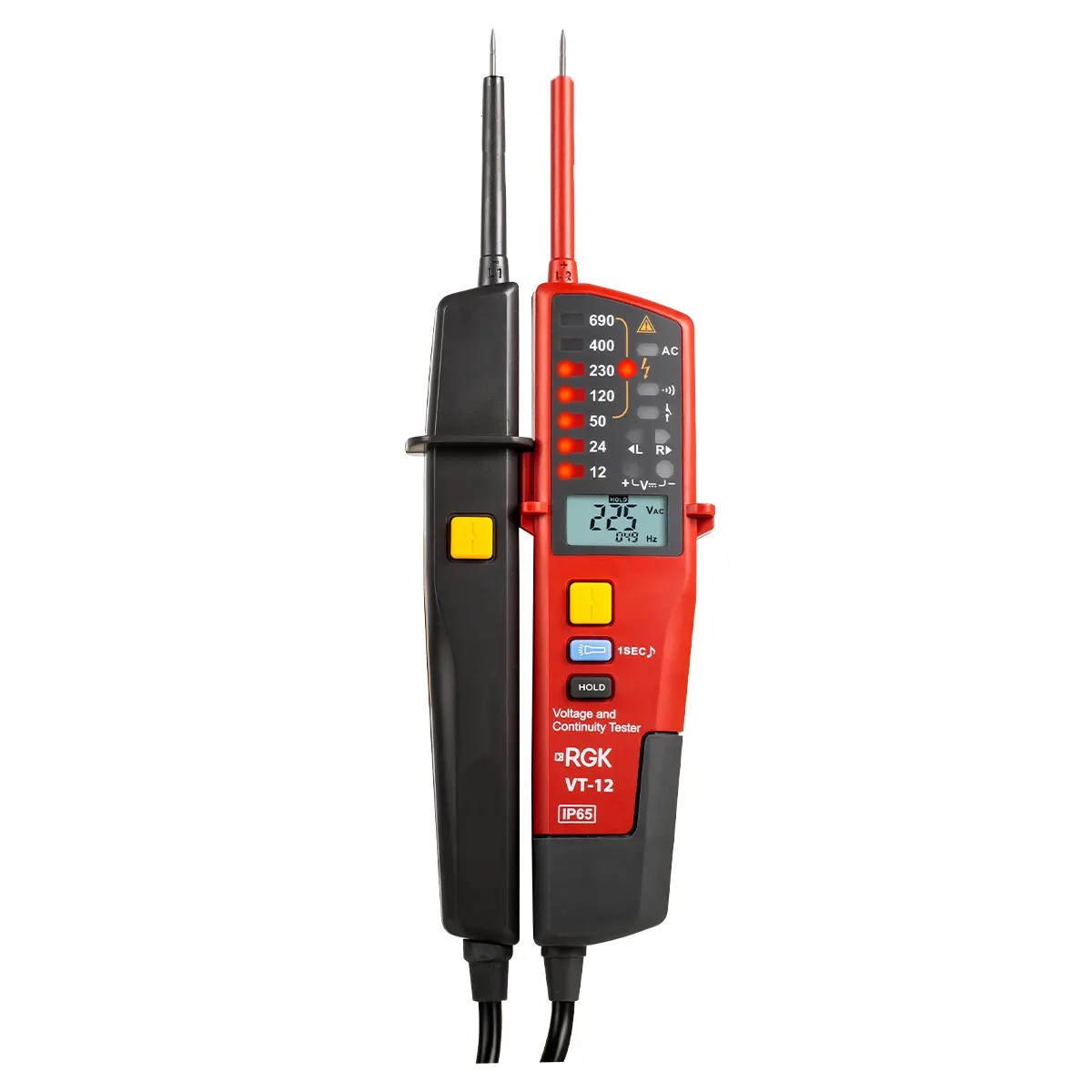 Изображение товара Цифровой тестер напряжения RGK VT-12 - профессиональный мультиметр для диагностики электросетей