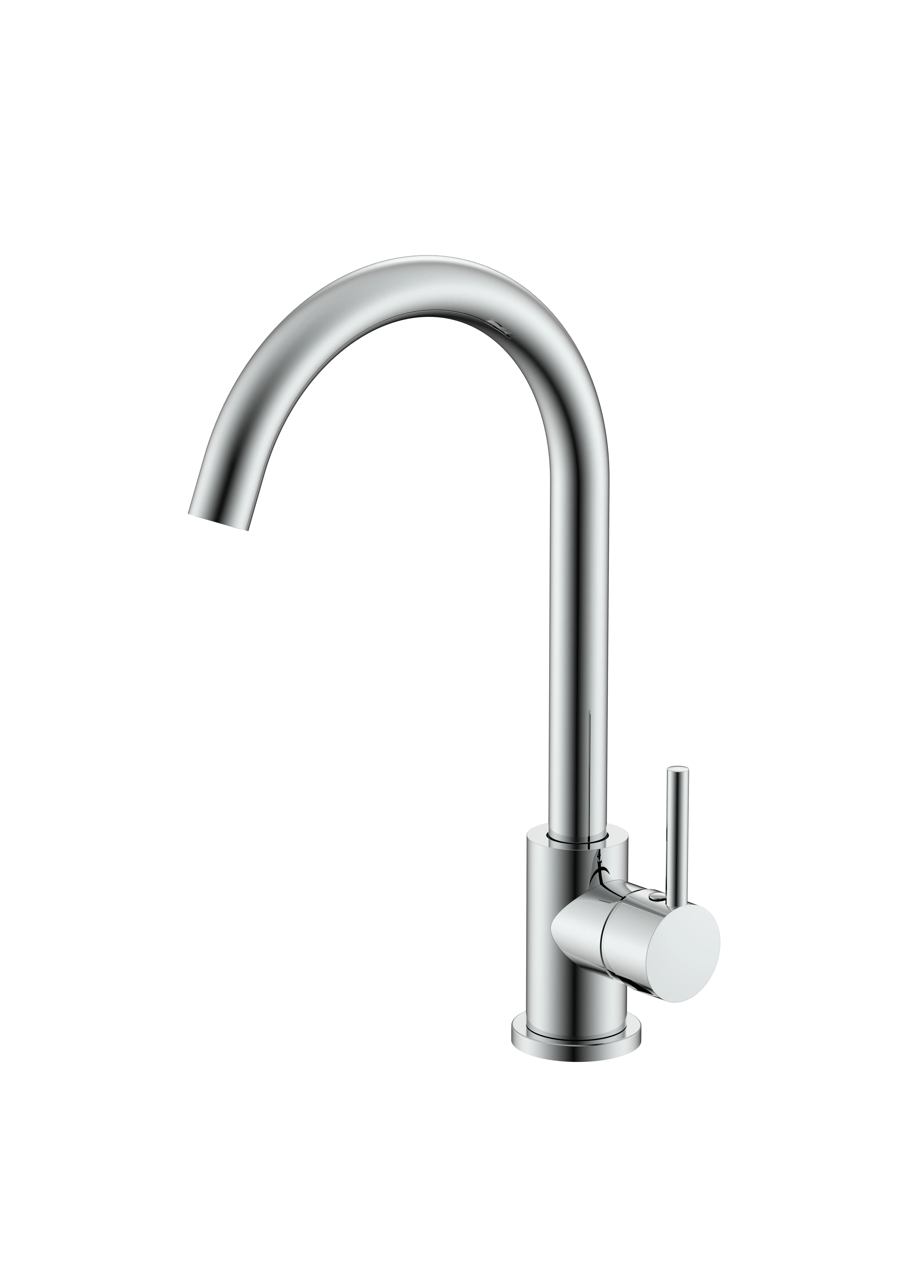 Изображение товара Смеситель для кухни Splenka S201 поворотный излив 24.5 см хром