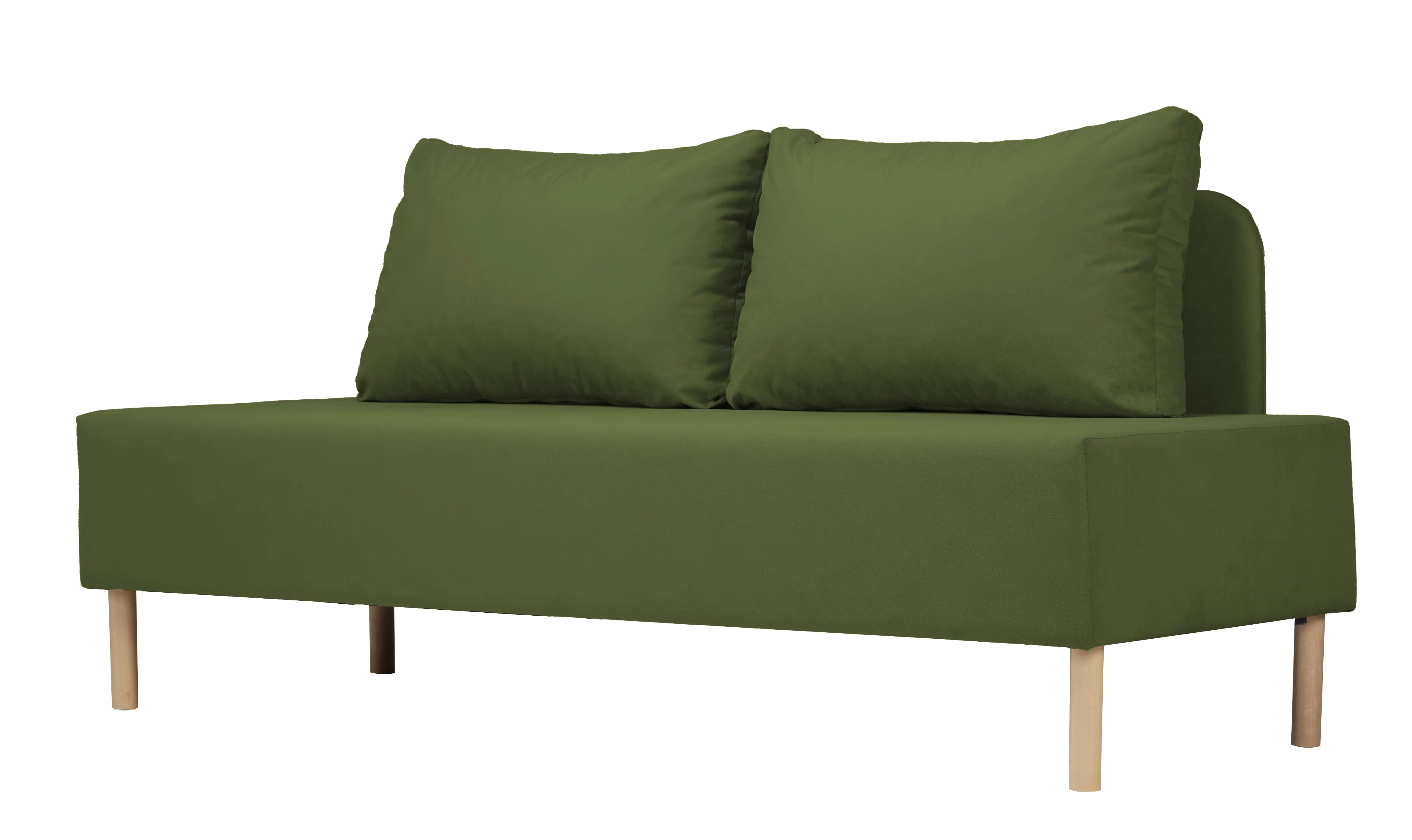 Изображение товара Диван прямой Диван не мебель Татуин id000122-Maseratigreen 192x80x90 см велюр цвет зеленый