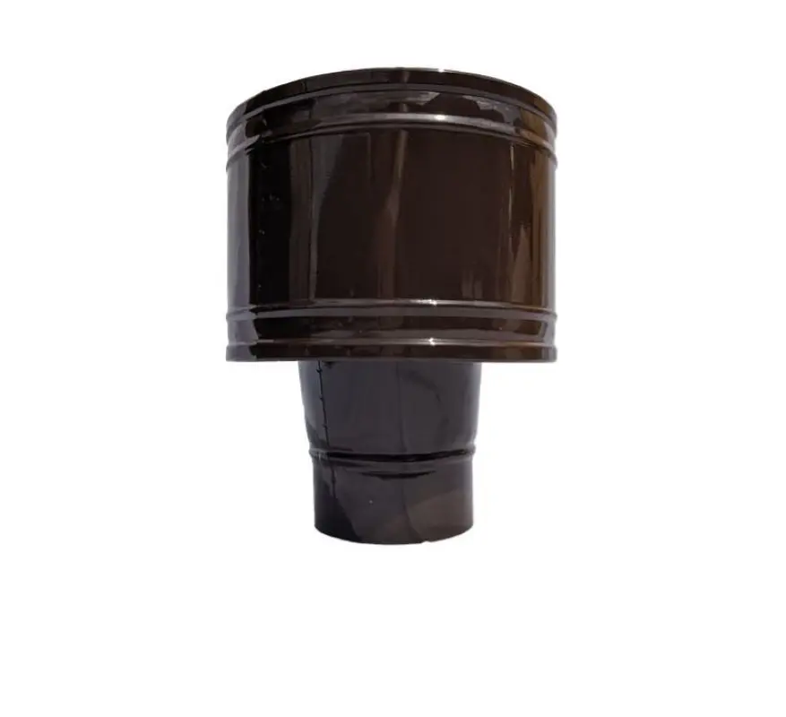 Изображение товара Дефлектор Шамрай D115 мм оцинкованная сталь цвет коричневый