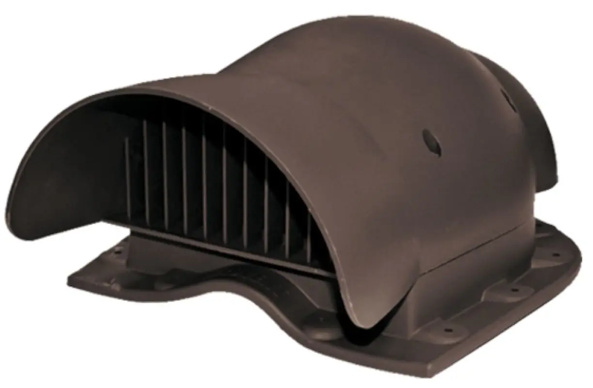 Изображение товара Вентиль кровельный Krovent KTV-Wave 140 мм для металлочерепицы коричневый