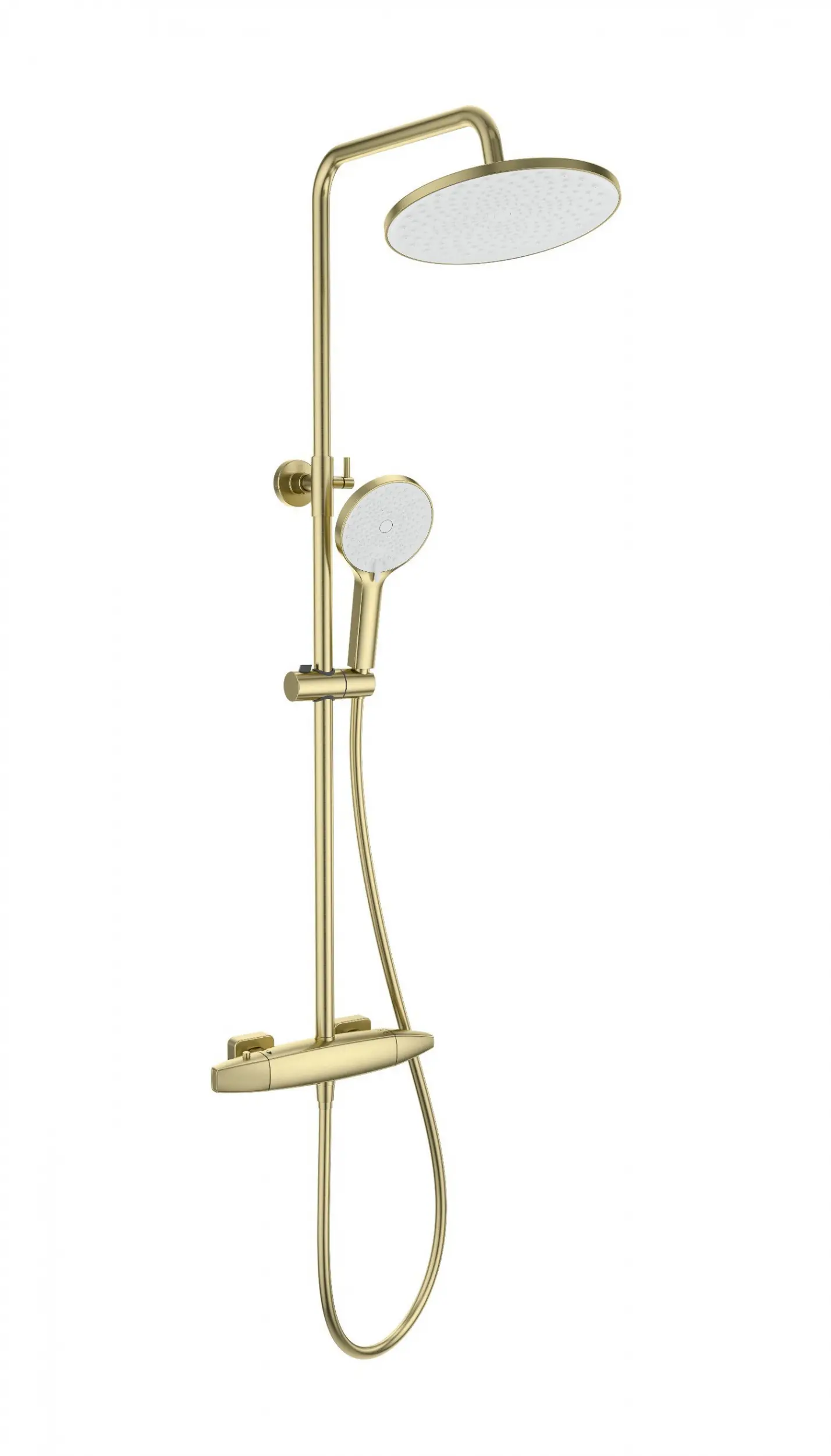 Изображение товара Душевая система Wonzon & woghand WW-B3035-A1-BG 1 режимная цвет брашированное золото