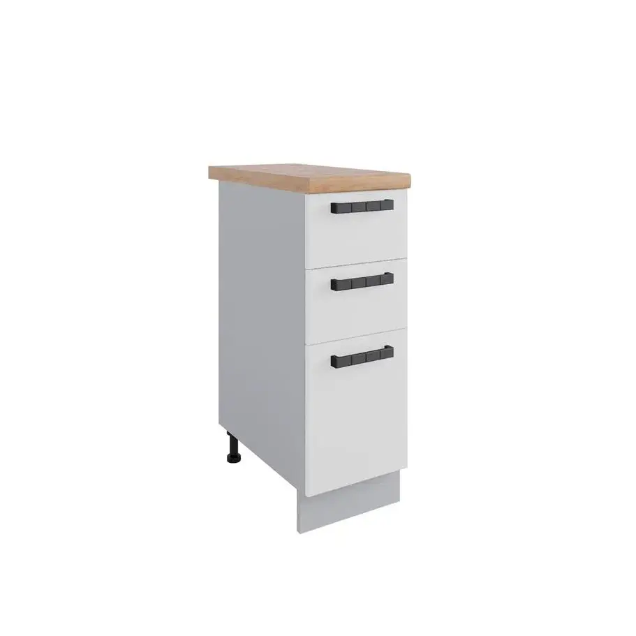 Изображение товара Кухонный гарнитур Дсв мебель Nova 30x81.6x60 см ЛДСП цвет белый