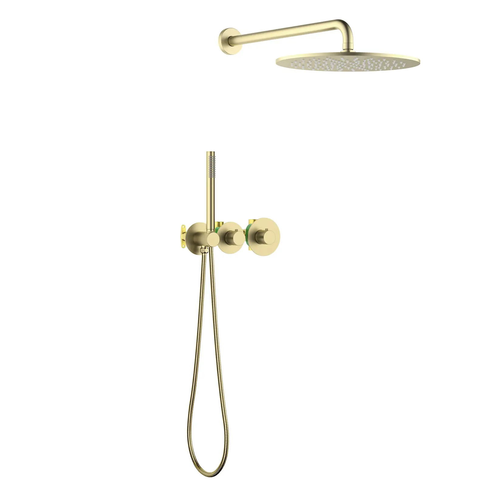 Изображение товара Душевая система встроенная с термостатом Timo Saona SX-2359/17SM золото матовое