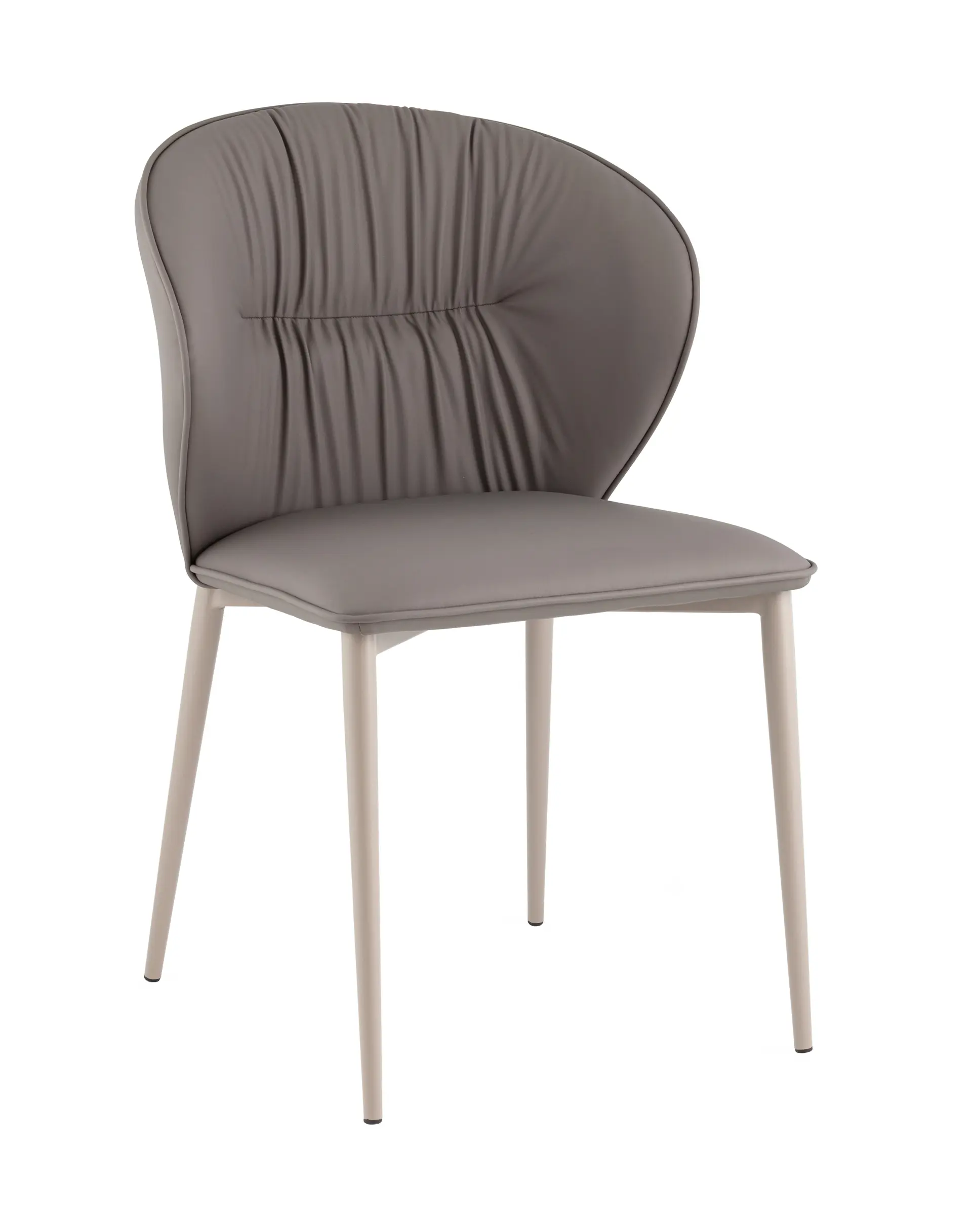 Изображение товара Стул Stool group Deia 46.5x82x56.5 см эко кожа цвет серый