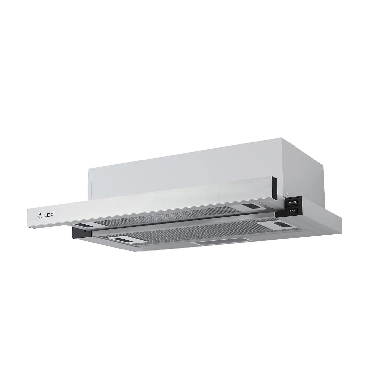 Изображение товара Встраиваемая вытяжка Lex HIDE 600 INOX 60 см цвет серый/серебристый