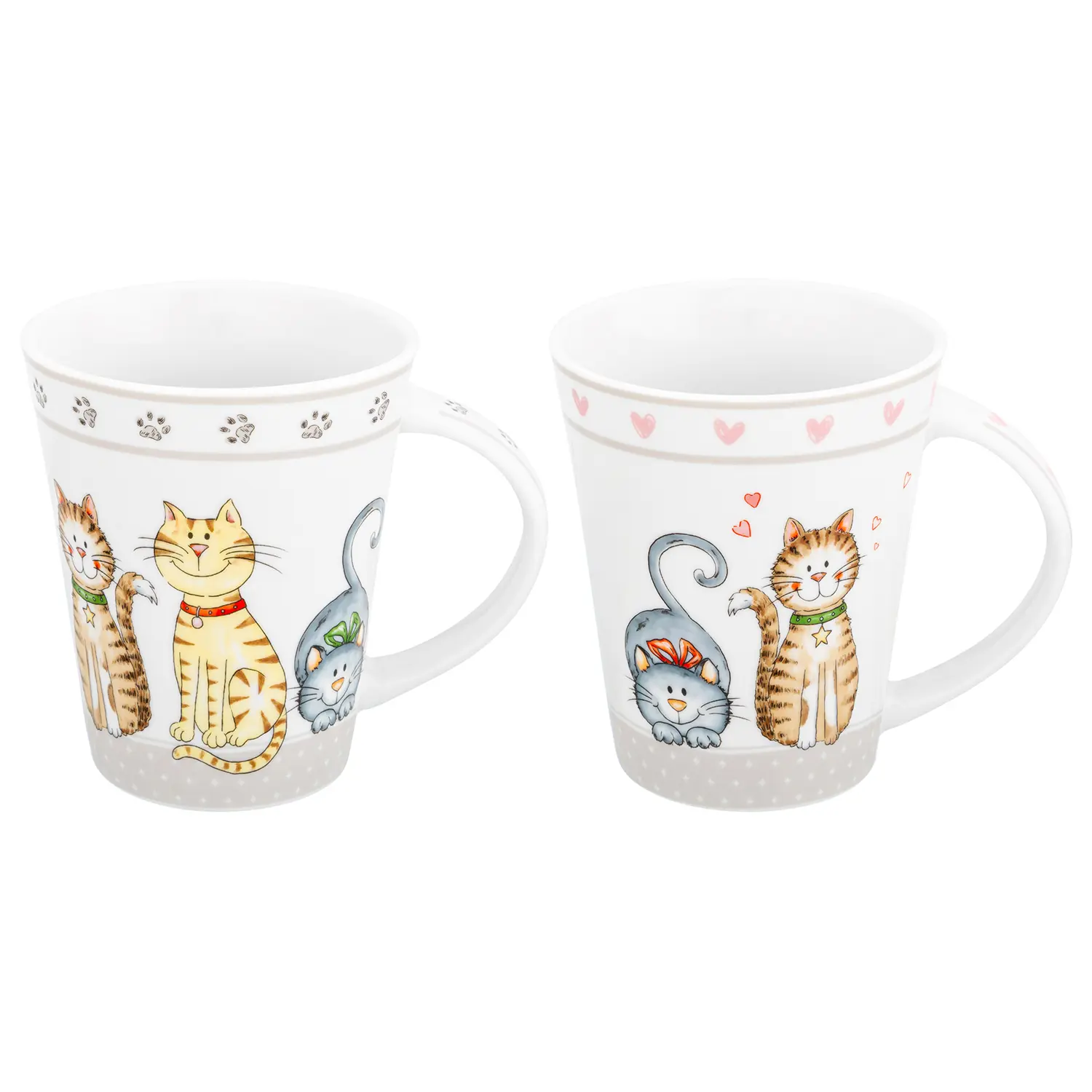 Изображение товара Набор кружек Elan gallery фарфор цвет разноцветный 880109