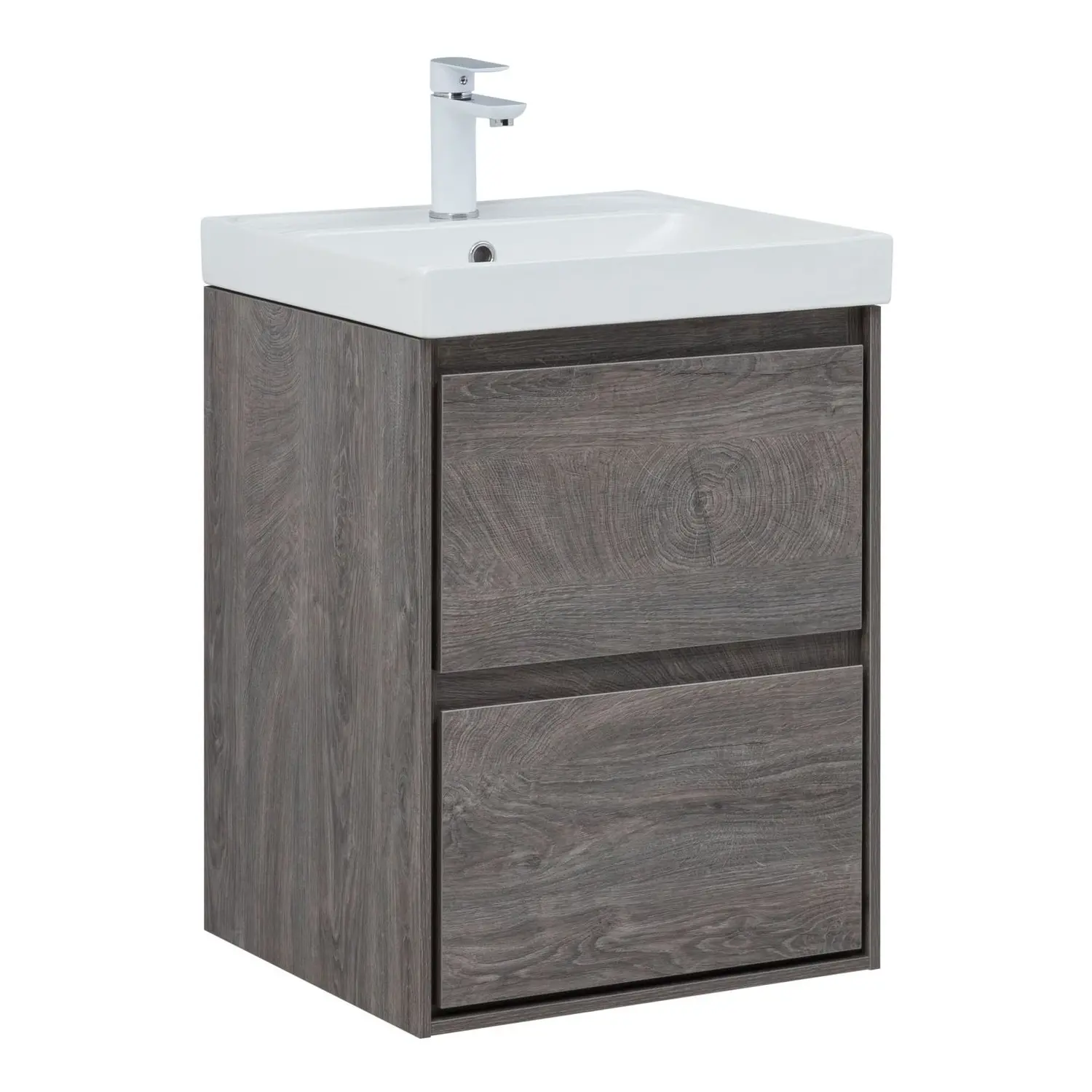 Изображение товара Тумба под раковину Aquanet Милан 50 цвет дуб рошелье