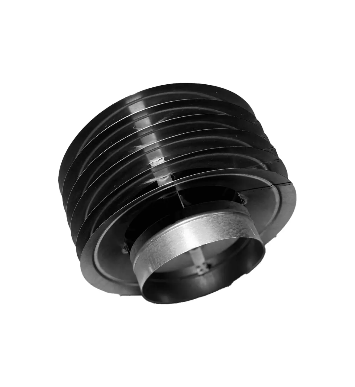 Изображение товара Гравитационный дефлектор для круглых воздуховодов Шамрай D140 мм из оцинкованной стали