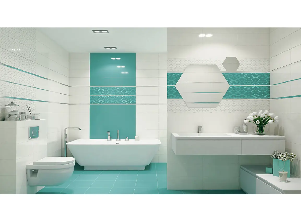 Изображение товара Плитка напольная Azori Vela Tiffani 420x420 зеленая Россия, керамика