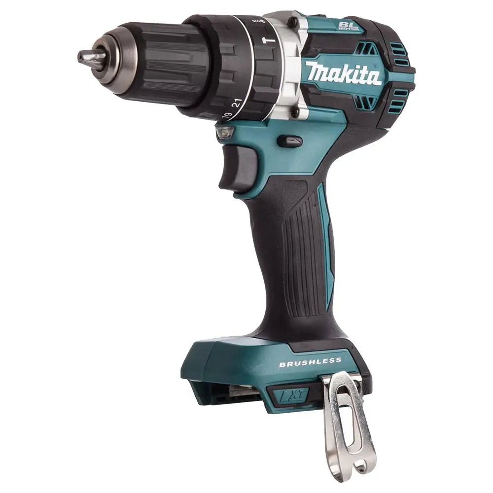 Изображение товара Дрель-шуруповерт аккумуляторная бесщеточная ударная Makita DHP484Z, 18 В Li, без АКБ и ЗУ