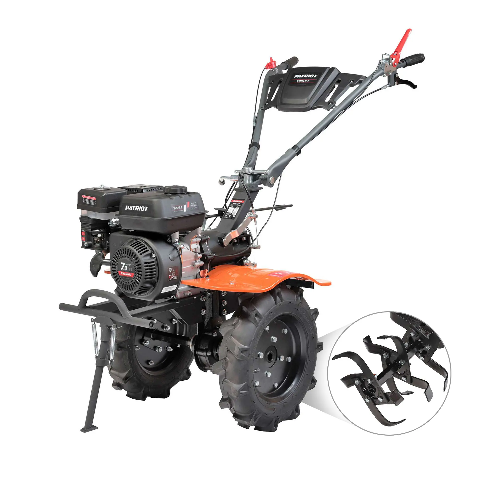 Изображение товара Мотоблок бензиновый Patriot Vegas 7 НСК 7 л.с.
