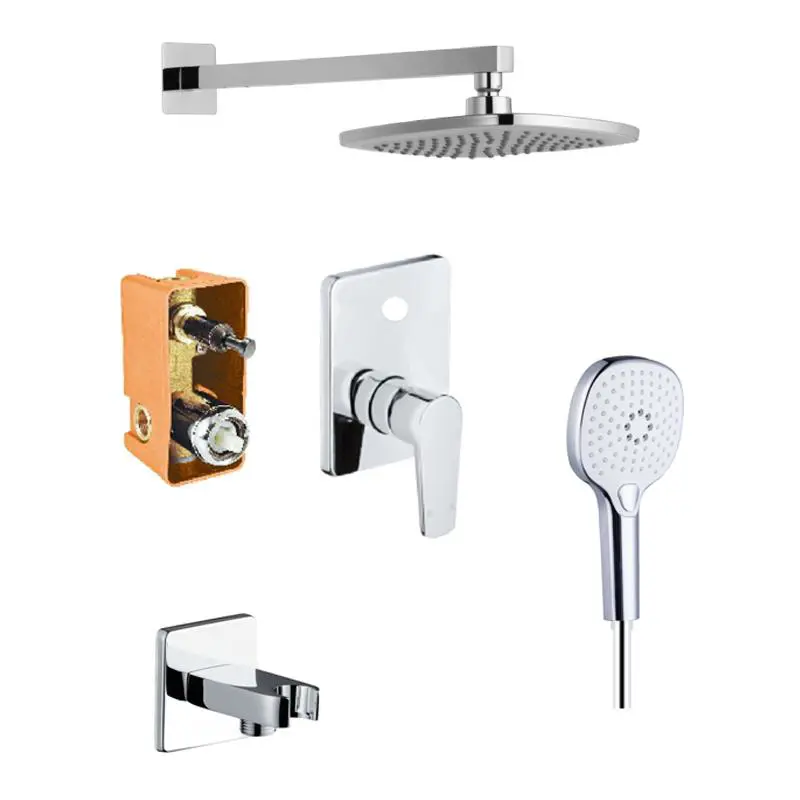 Изображение товара Душевая система Azario Treya 72151 2 режима цвет хром