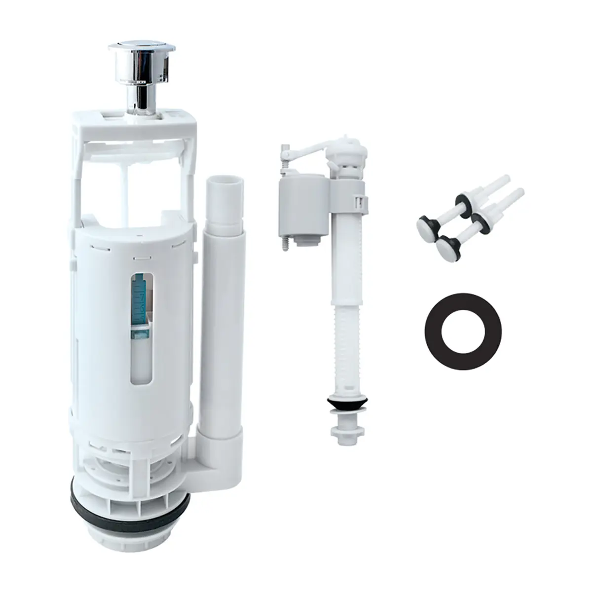 Изображение товара Арматура смывная Iddis F012400-01K с нижним подводом воды