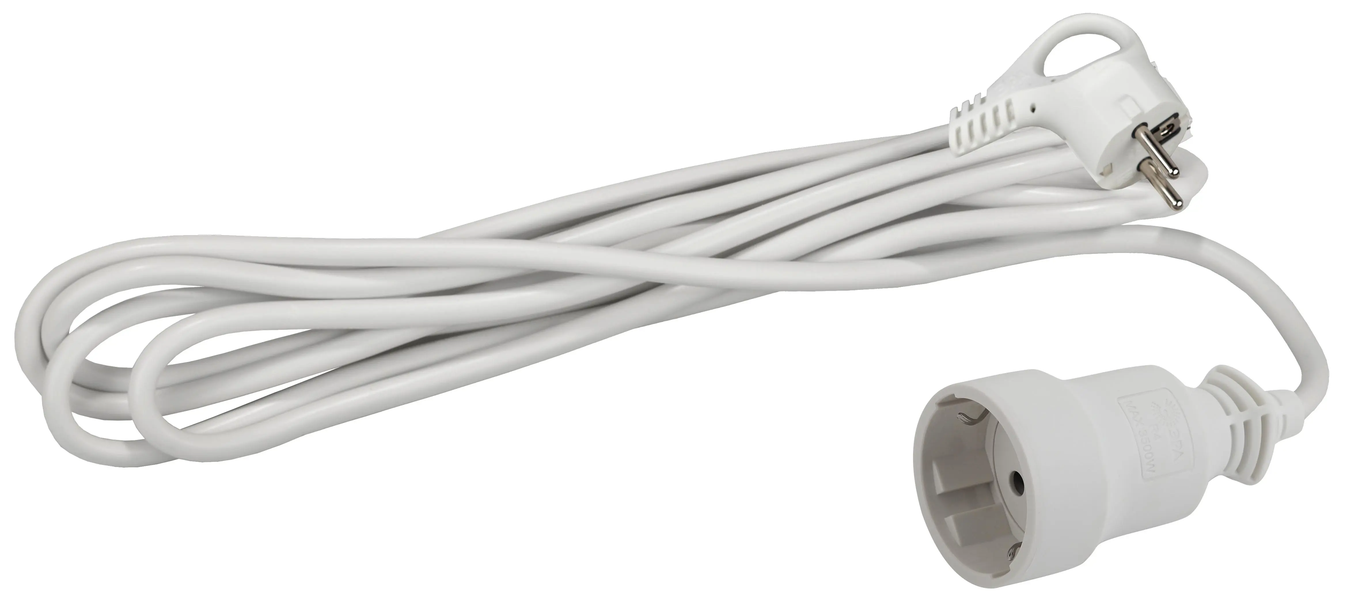 Изображение товара Удлинитель бытовой Эра Б0039818 1 розетка с заземлением 3x0.75 мм 5 м 2200 Вт цвет белый