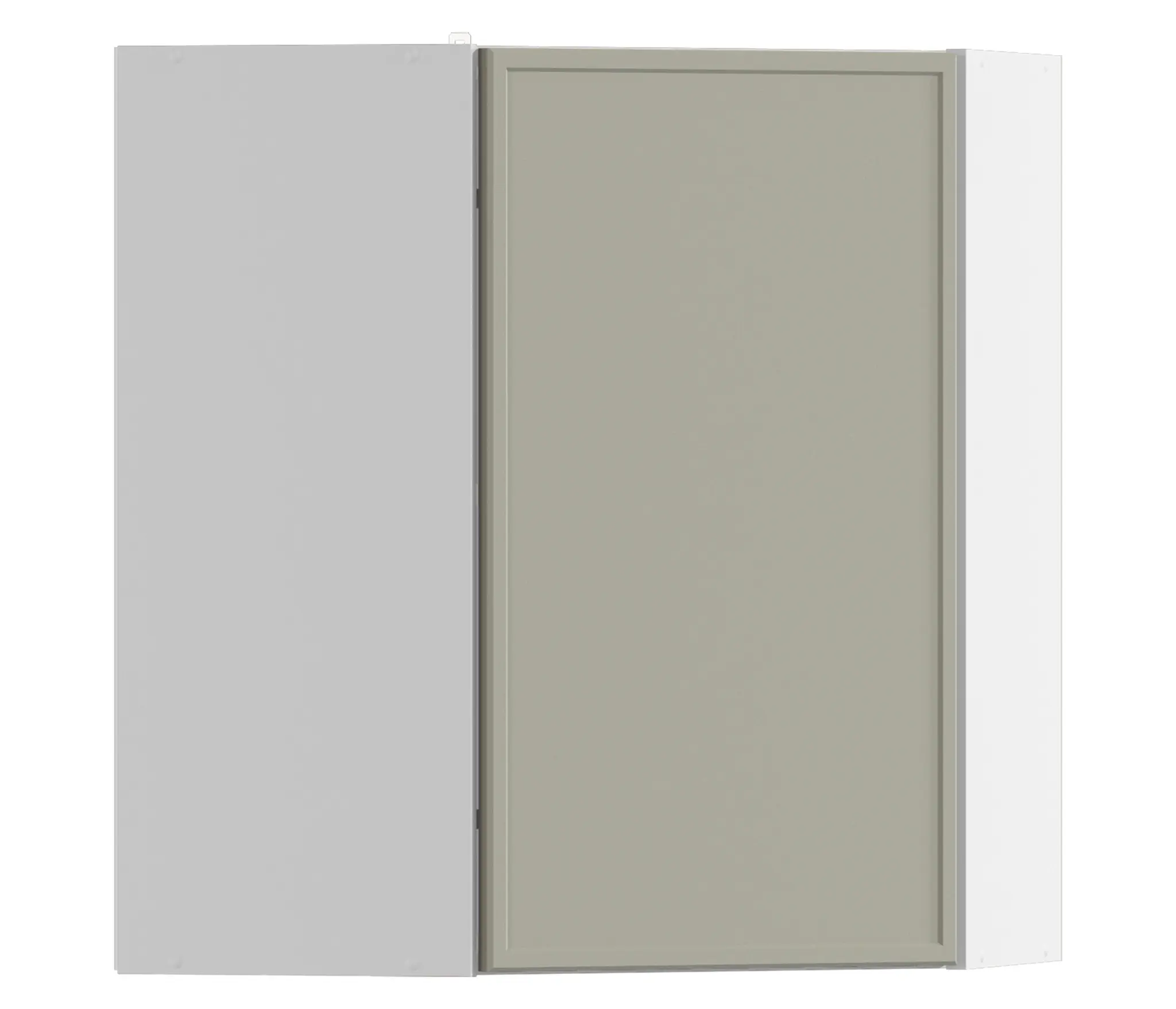 Изображение товара Модуль Столплит Регина квадро 60x72x60 см ЛДСП цвет белый/МДФ квадро латте