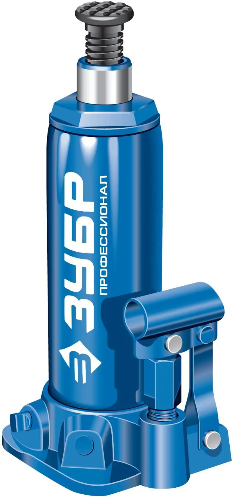 Изображение товара Домкрат бутылочный гидравлический Зубр 43060-6-K_z01 до 6 т, 215-415 мм