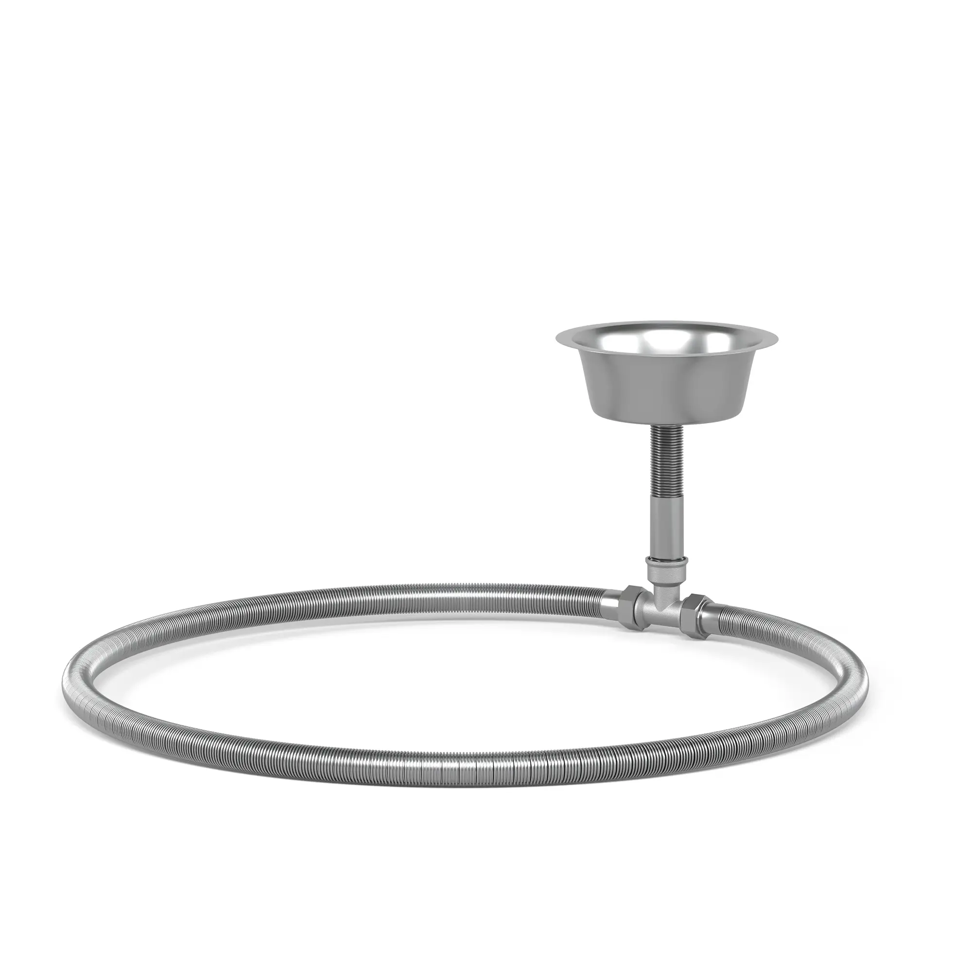 Изображение товара Парогенератор для печи Везувий универсальный сталь серый 11x35x350 см