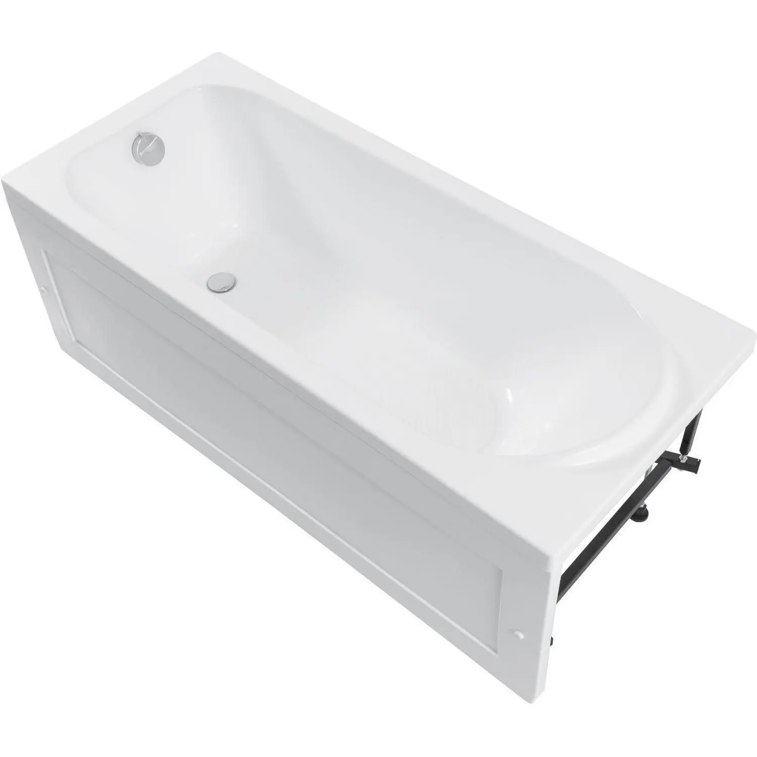 Изображение товара Ванна акриловая Aquanet Nord 160x70 Комплект 4 в 1: Ванна, каркас, фронтальная и боковая панели