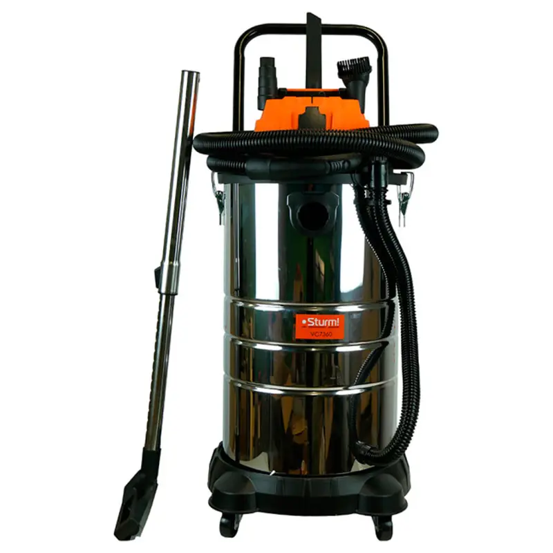 Изображение товара Пылесос строительный Sturm! VC7360, 1800 Вт, 60 л