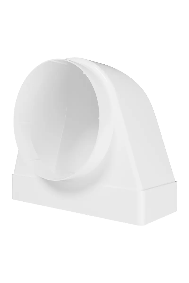 Изображение товара Переходник для плоских воздуховодов Era D150 90 градусов 90x220 пластик