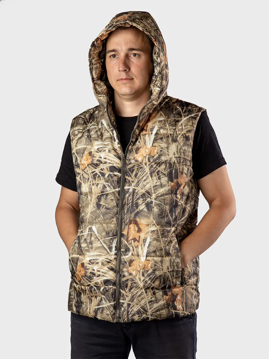 Изображение товара Жилет рабочий утепленный Фабрика Зонт Сфера цвет осока размер 42-44 рост 165-197 см