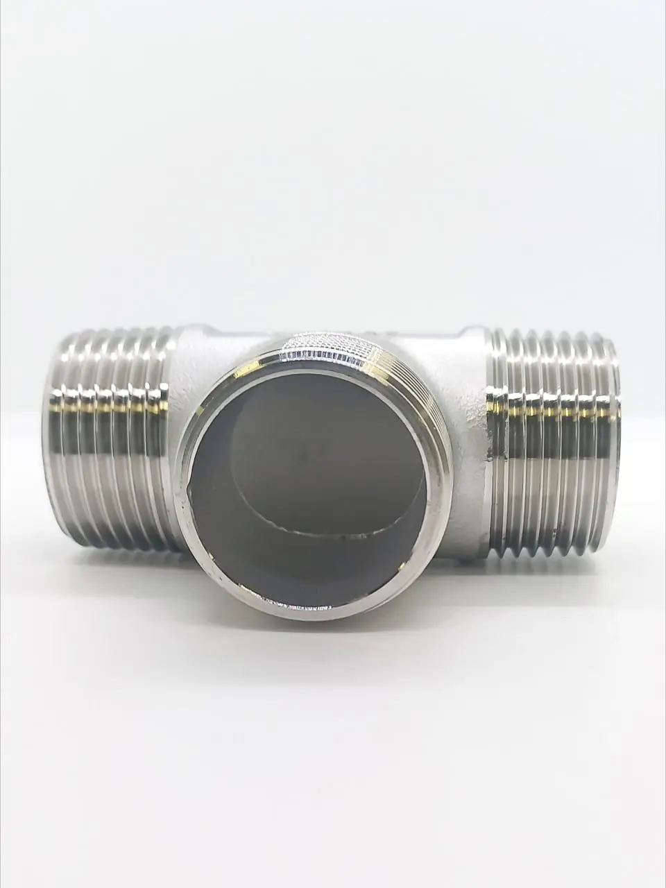 Изображение товара Тройник Ifitting 1 1/4"x1 1/4"x1 1/4" НР нержавеющая сталь MG-DTM32/4 Изображение товара Тройник Ifitting 1 1/4"x1 1/4"x1 1/4" НР нержавеющая сталь MG-DTM32/4