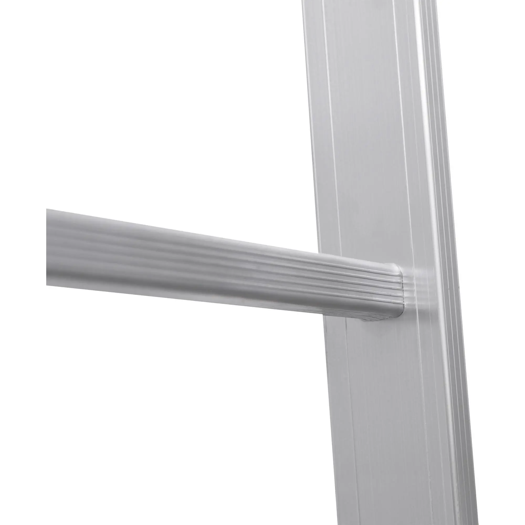 Изображение товара Лестница приставная 1-секционная Новая Высота NV100, алюминиевая, 8 ступеней, грузоподъемность 150