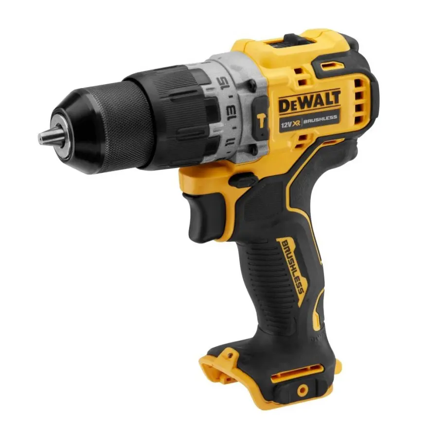 Изображение товара Дрель-шуруповерт аккумуляторная бесщёточный Dewalt DCD706D2, 12В Li-Ion 2Ач