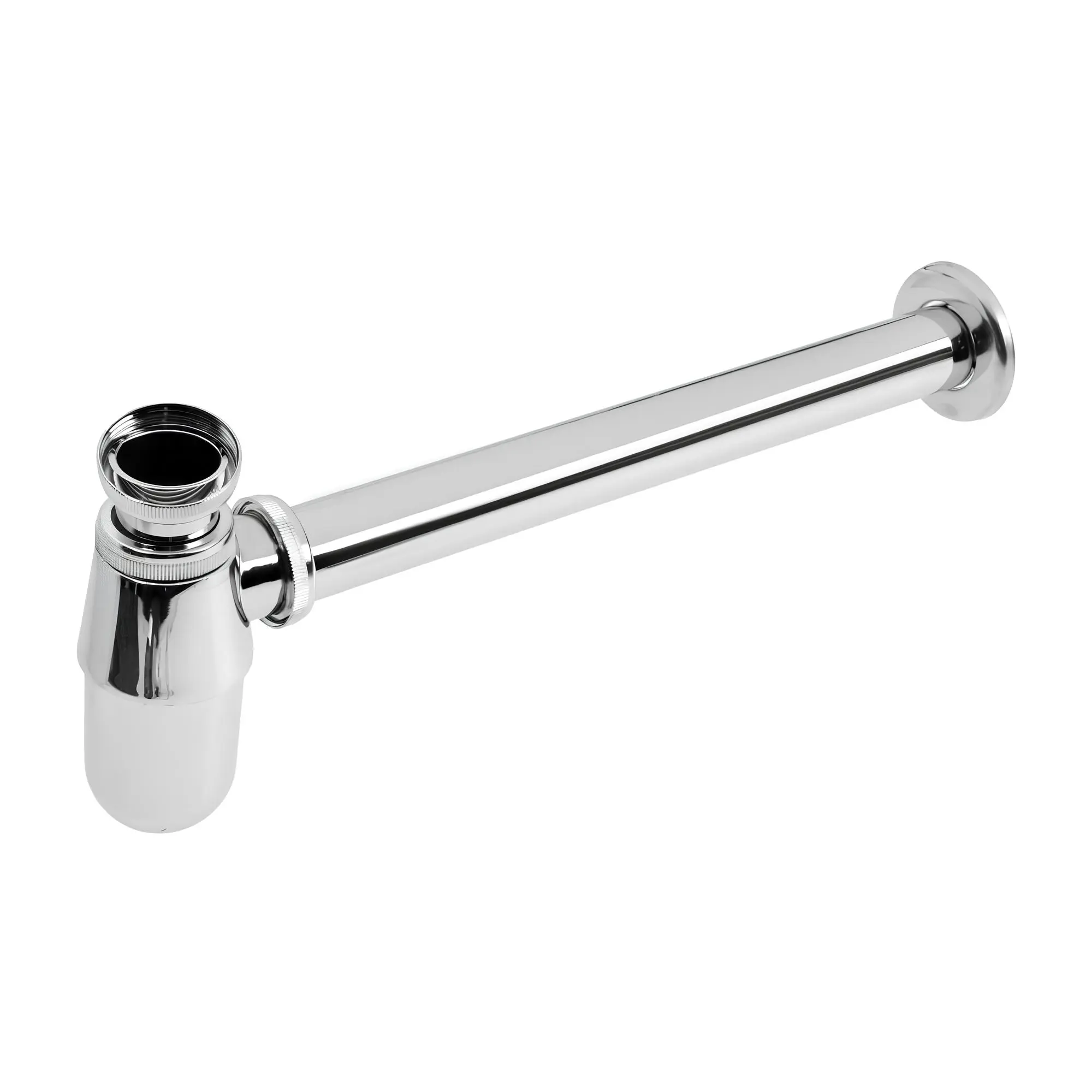 Изображение товара Сифон для раковины Do.korona D40 мм цвет хром DK-810