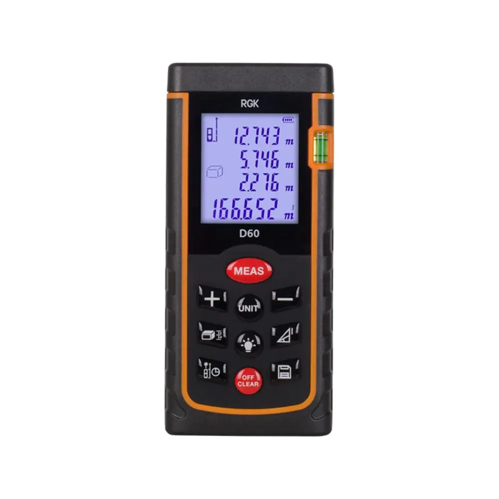 Изображение товара Дальномер лазерный RGK D60 до 60 м с поверкой