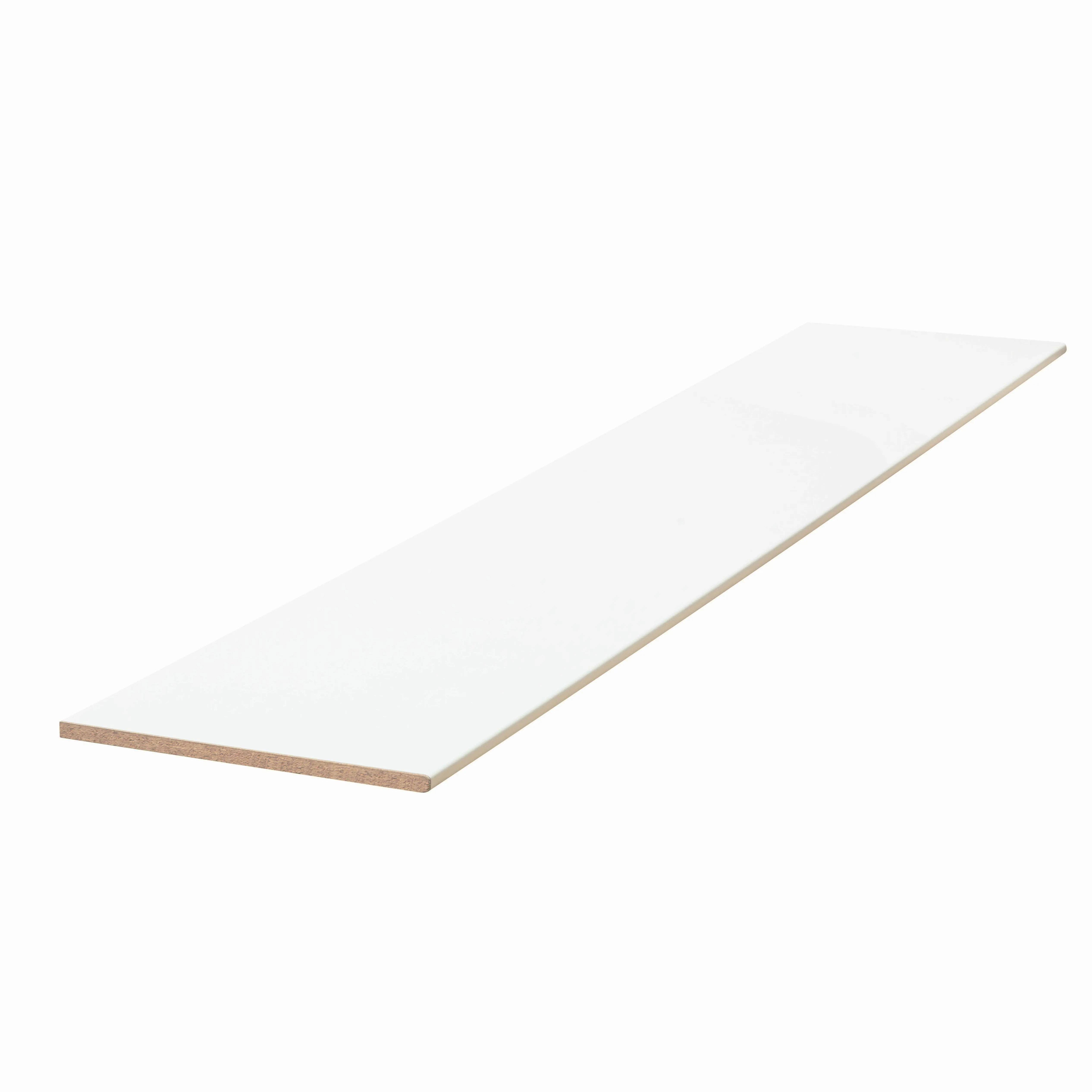 Изображение товара Кухонная столешница Скиф с кромкой 110x60x2.6 см ЛДСП цвет белый