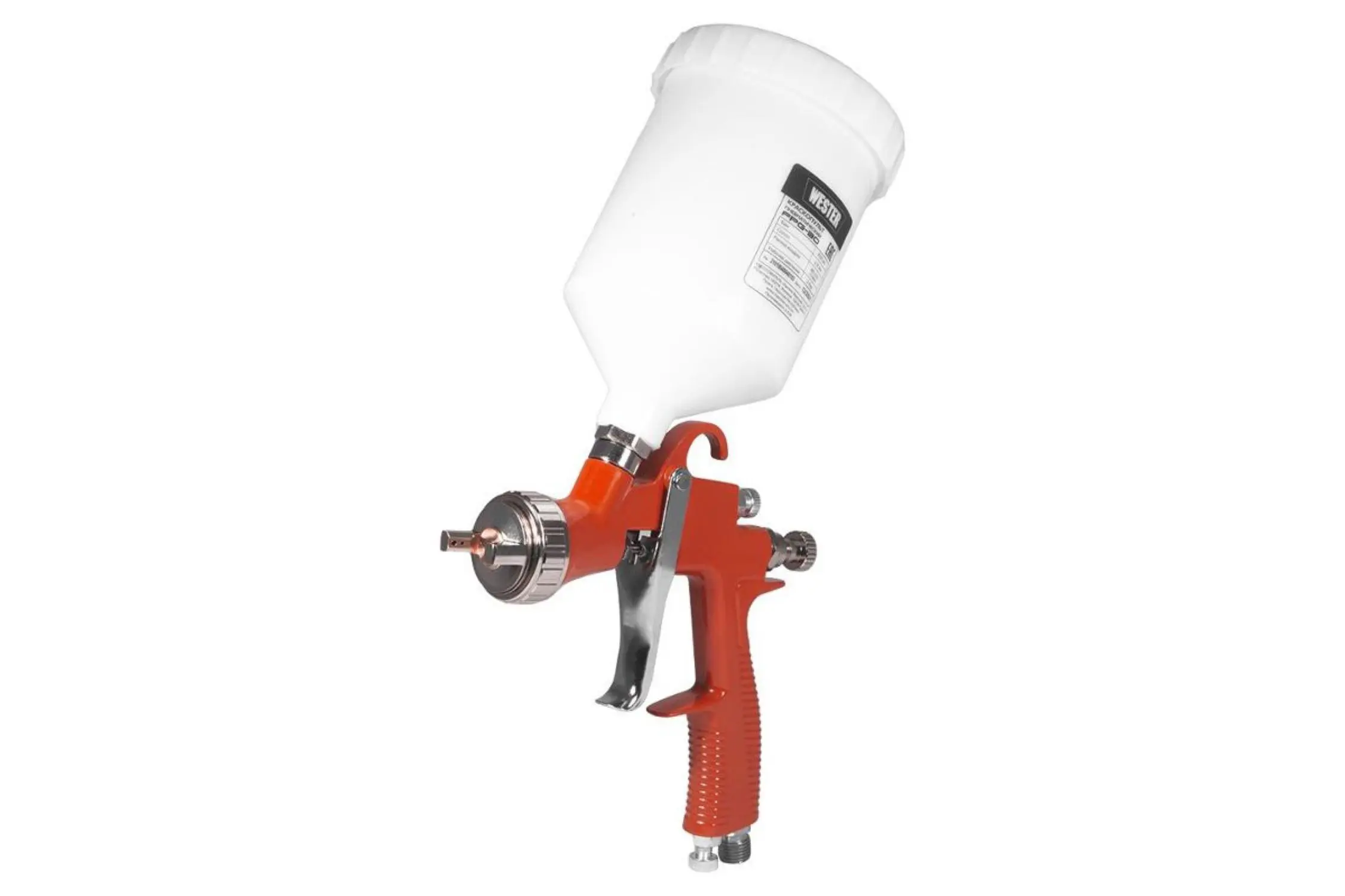 Изображение товара Краскопульт пневматический Wester FPG-30 LVLP верхний бак 110 л/мин 0.6 л