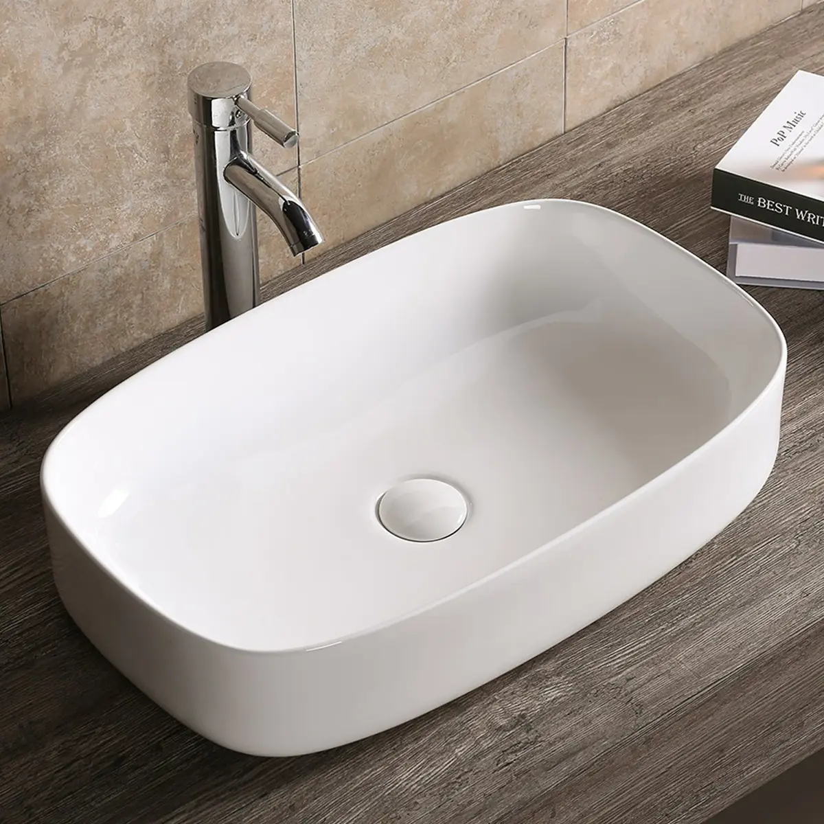 Изображение товара Раковина накладная Ceruttispa 9597 9597 60см цвет белый