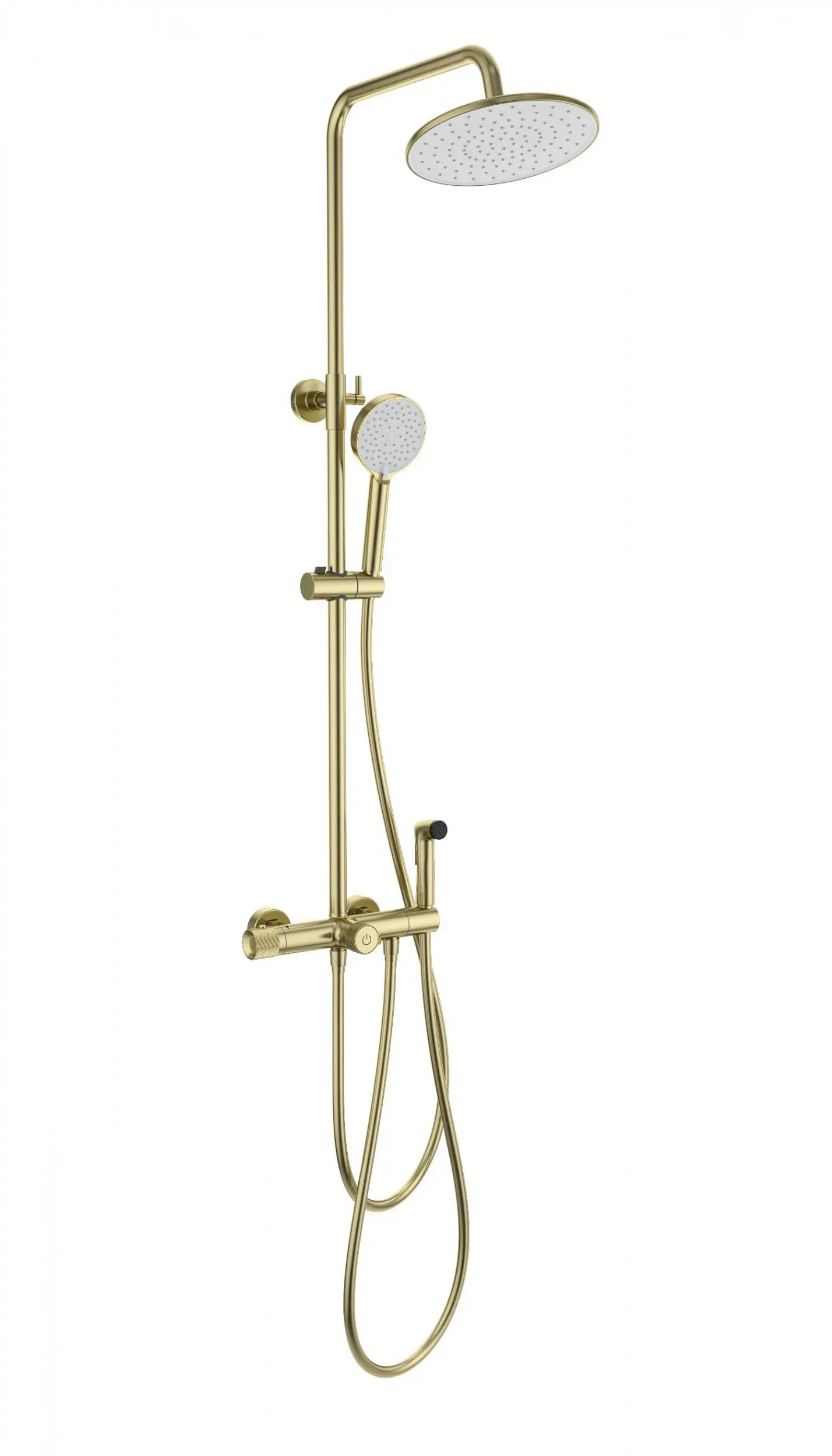 Изображение товара Душевая система Wonzon & woghand WW-B3097-A-BG 1 режимная цвет брашированное золото