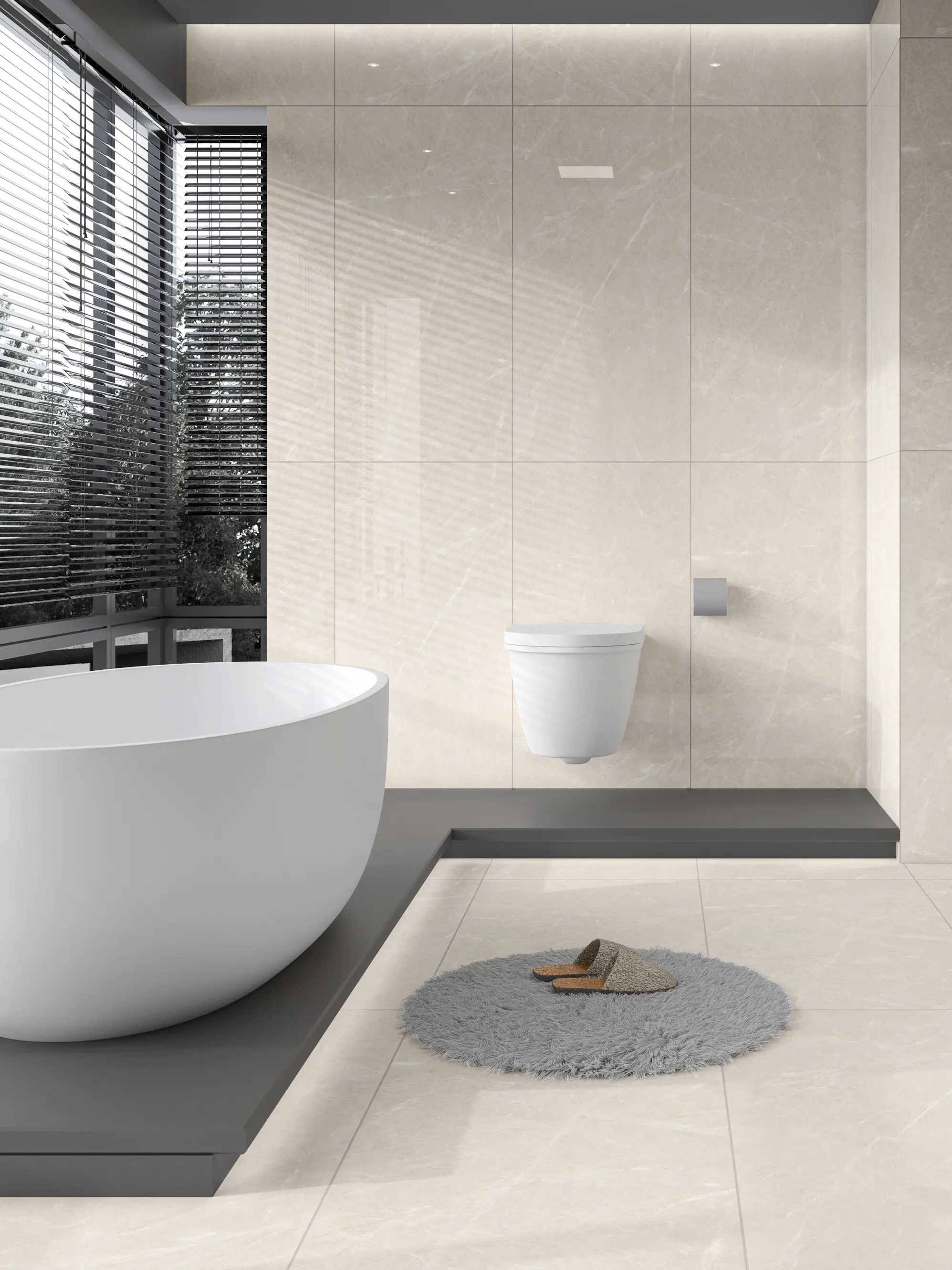 Изображение товара Керамогранит Eternal ETSTN1226GL60120 60x120см Liceo Pearl глянцевый камень