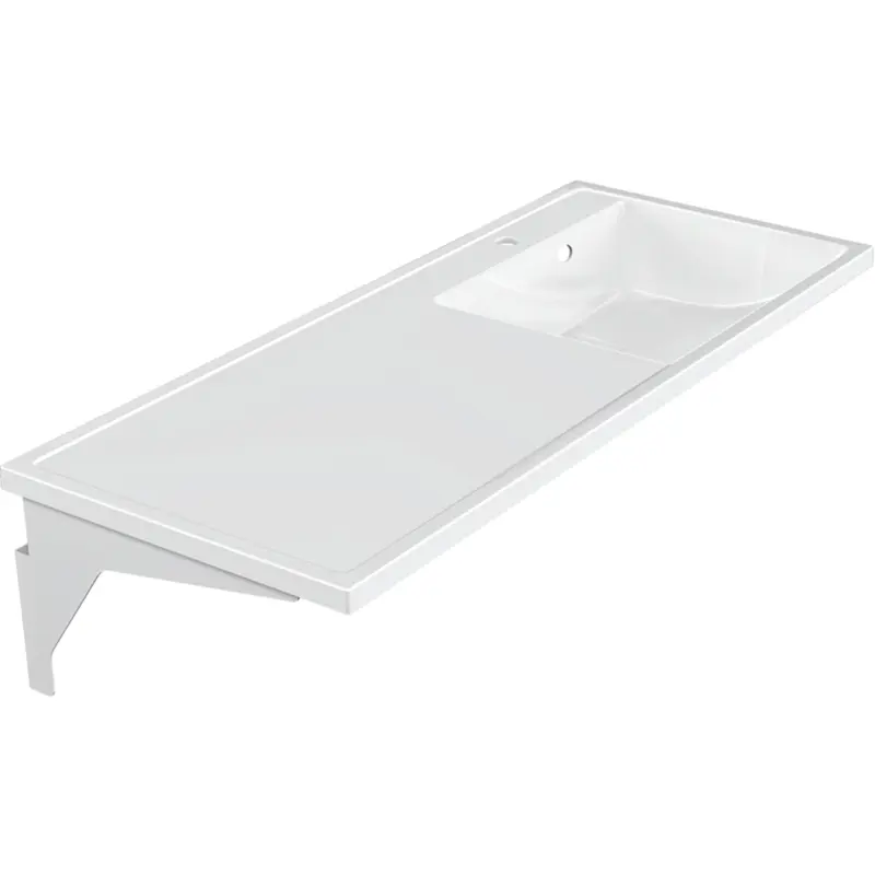 Изображение товара Раковина мебельная Paola magenta 1100 Magenta 1100 R (правая чаша) 110см цвет белый