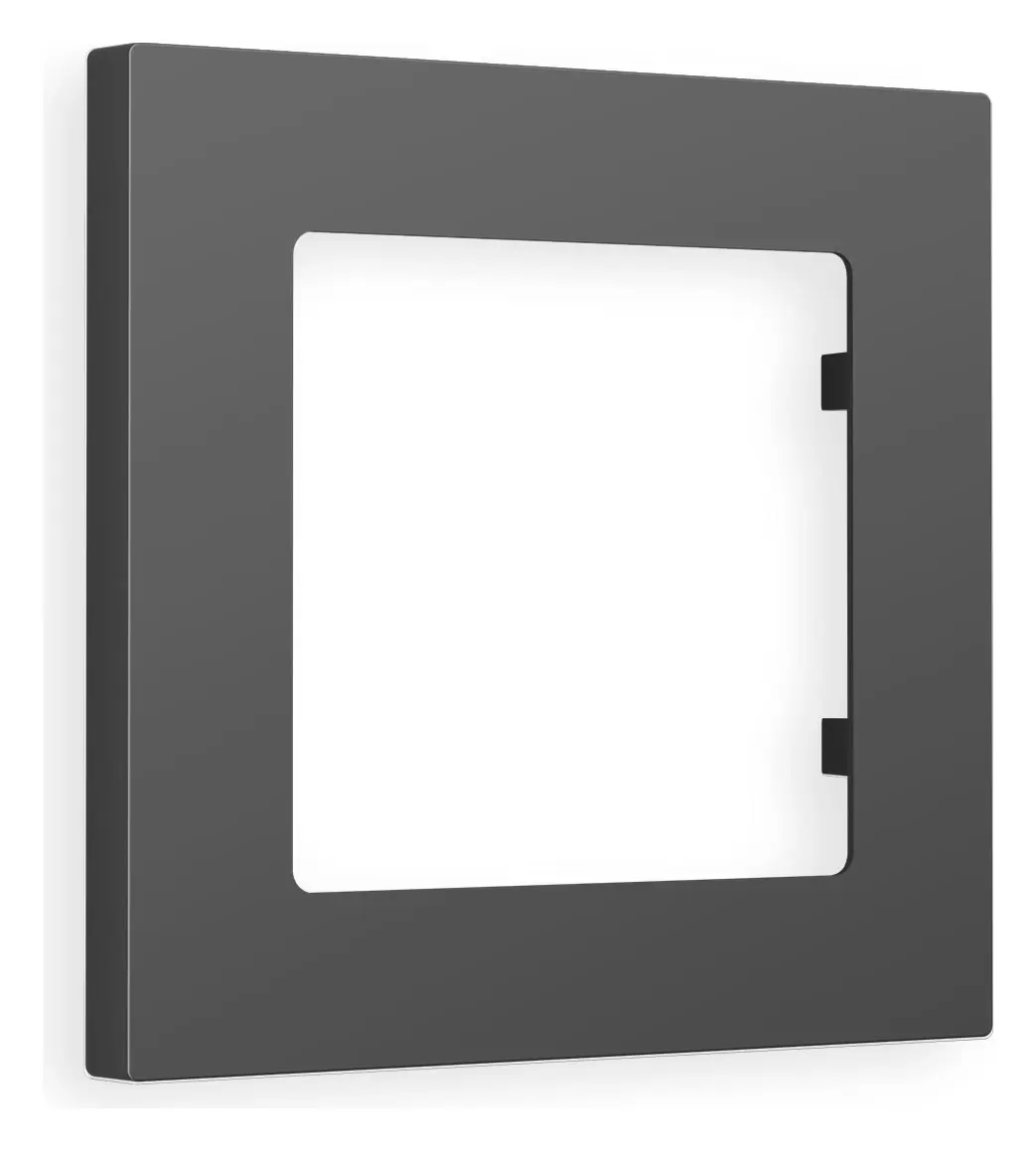 Изображение товара Рамка для розеток и выключателей Ambrella volt Alfa Techno AF220801 1 пост цвет графит